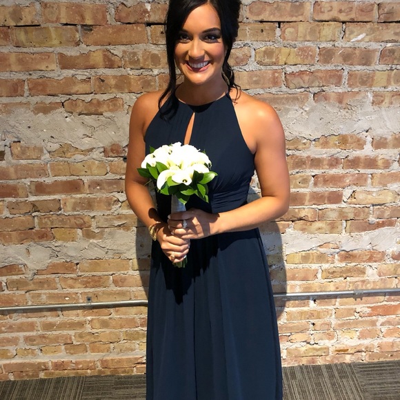azazie navy bridesmaid dresses